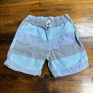 Cat & Jack Blue And Gray Stripe Shorts Size 3T​